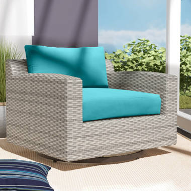 Arlington swivel patio chair with best sale cushions sol 72 outdoor cushion